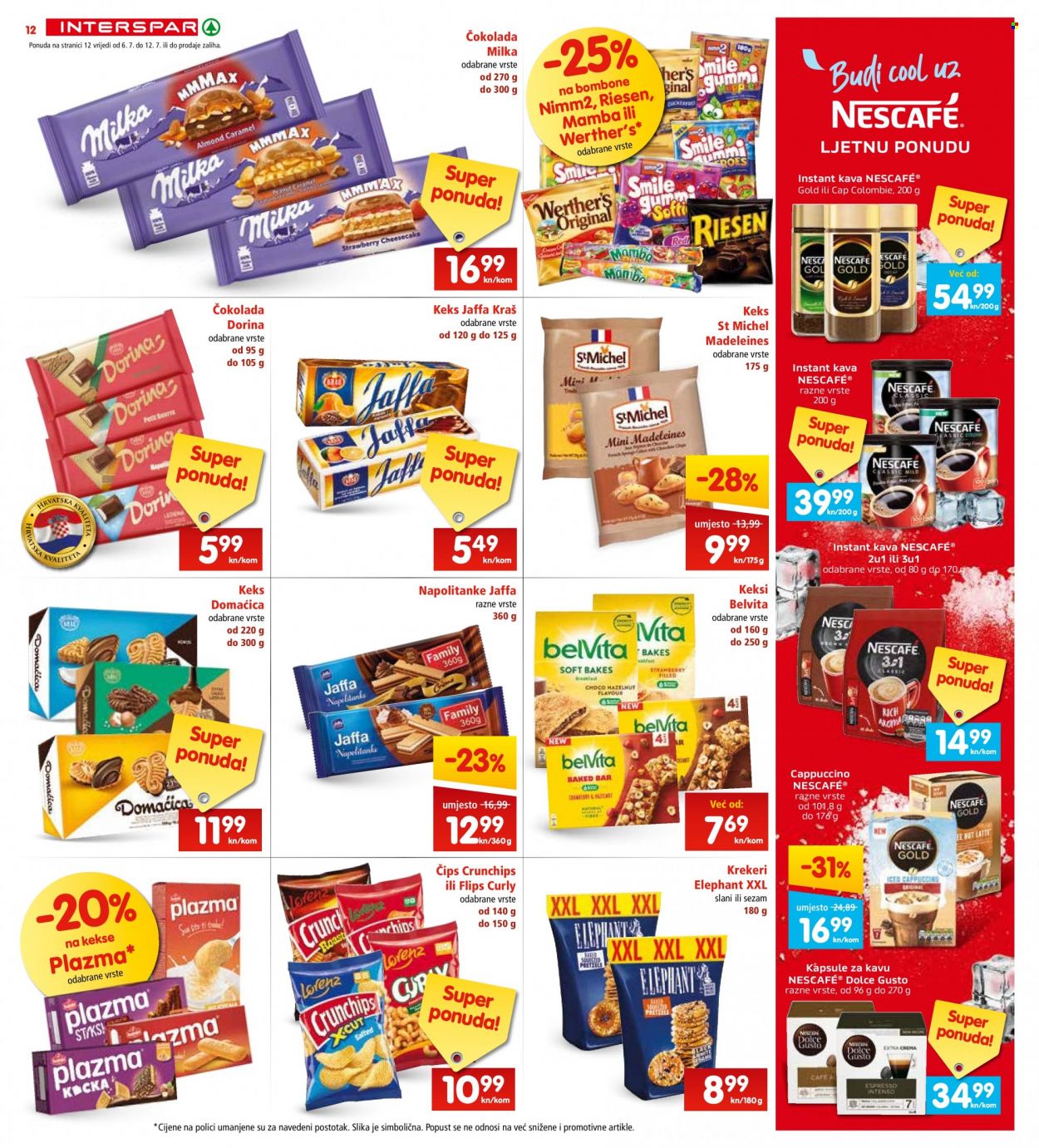 INTERSPAR katalog - 06.07.2022. - 12.07.2022. Stranica 12