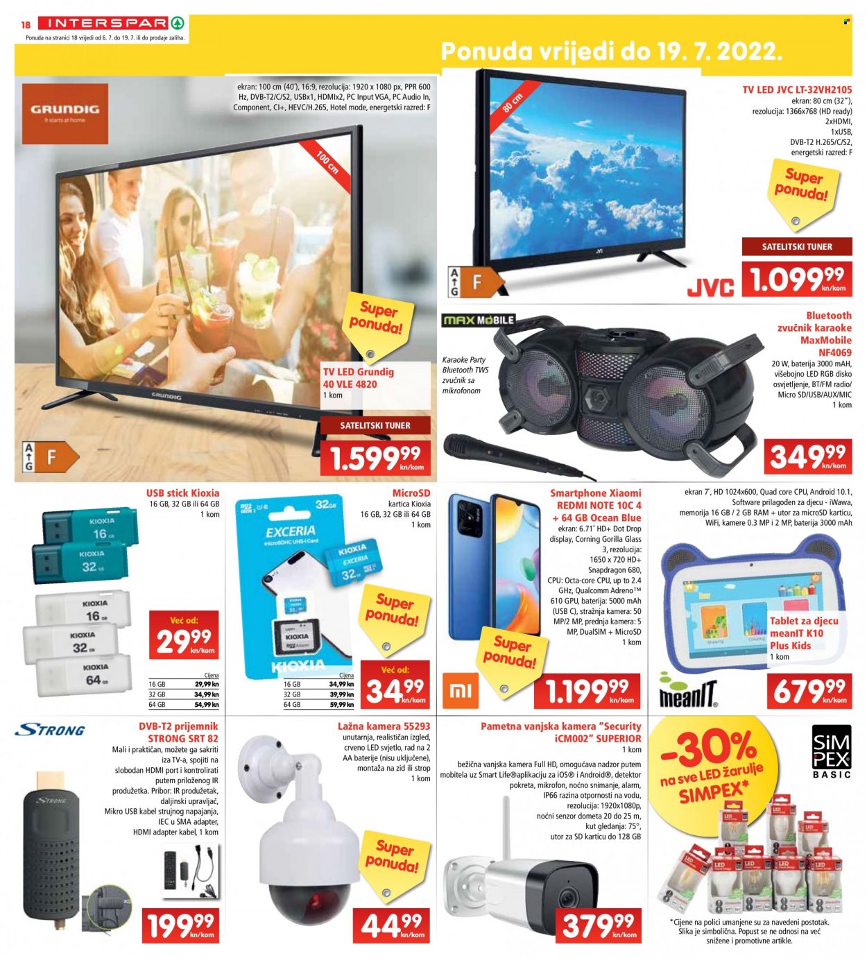 INTERSPAR katalog - 06.07.2022. - 12.07.2022. Stranica 18