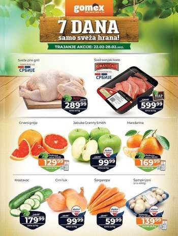 Gomex katalog - 22.02.2023 - 28.02.2023.