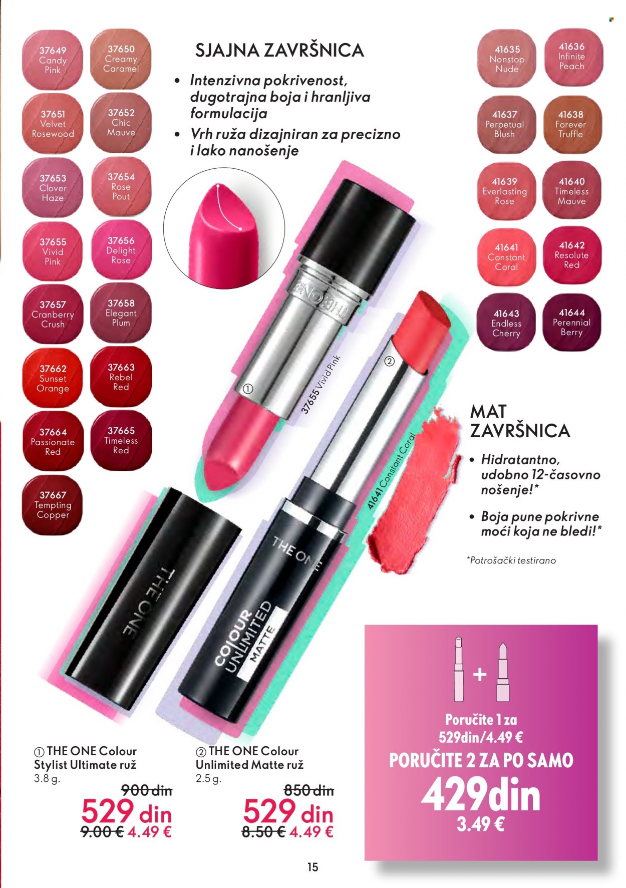 Oriflame katalog - 22.02.2023 - 14.03.2023. Stranica 15