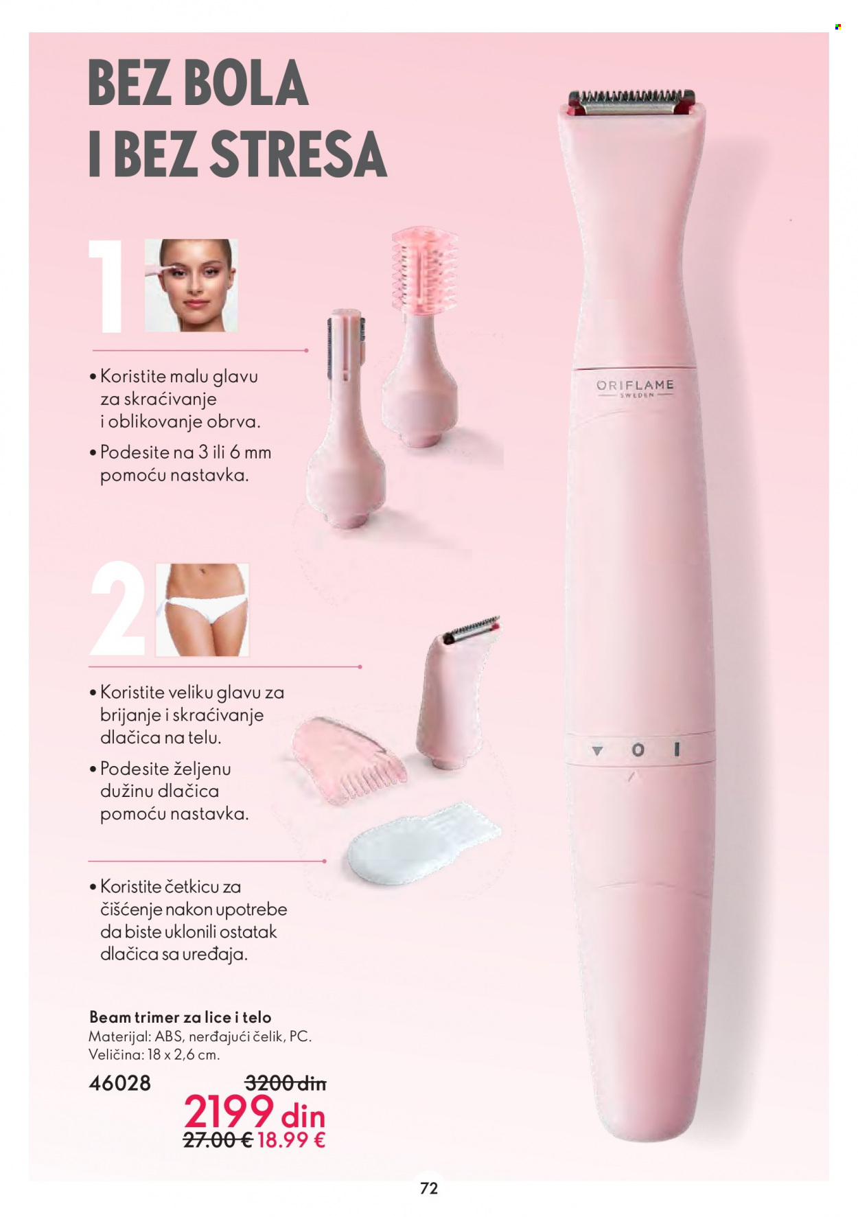 Oriflame katalog - 22.02.2023 - 14.03.2023. Stranica 72