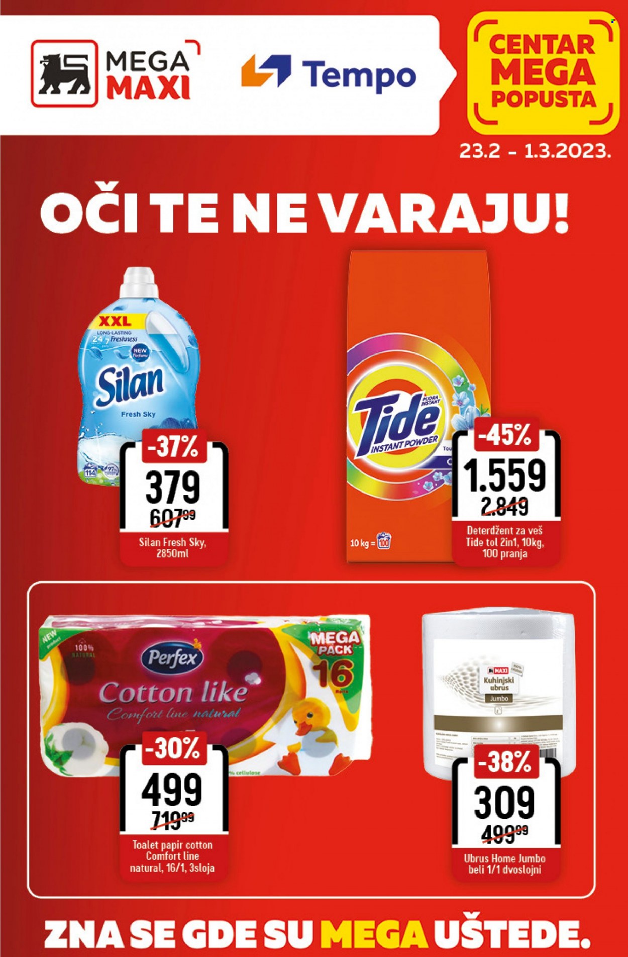 Mega Maxi katalog - 23.02.2023 - 01.03.2023. Stranica 1