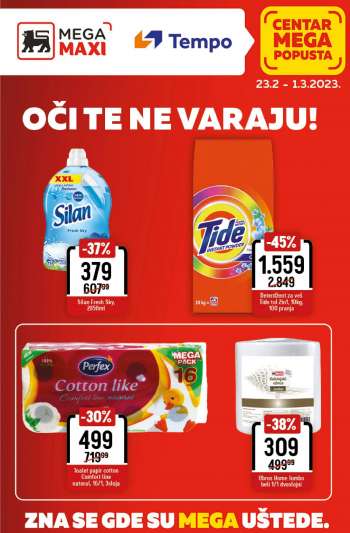 Mega Maxi katalog - 23.02.2023 - 01.03.2023.