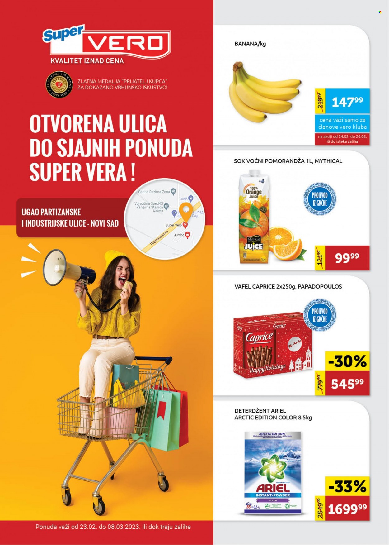 SuperVERO katalog - 23.02.2023 - 08.03.2023. Stranica 1