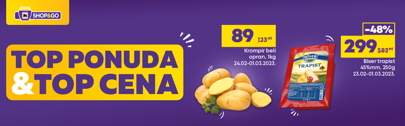 Shop & Go katalog - 23.02.2023 - 01.03.2023. Stranica 1