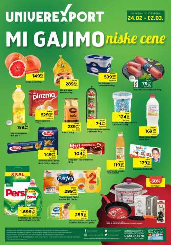 Univerexport katalog - 24.02.2023 - 02.03.2023.