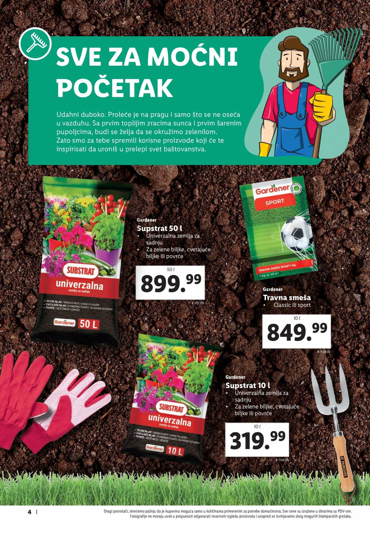 Lidl katalog. Stranica 4