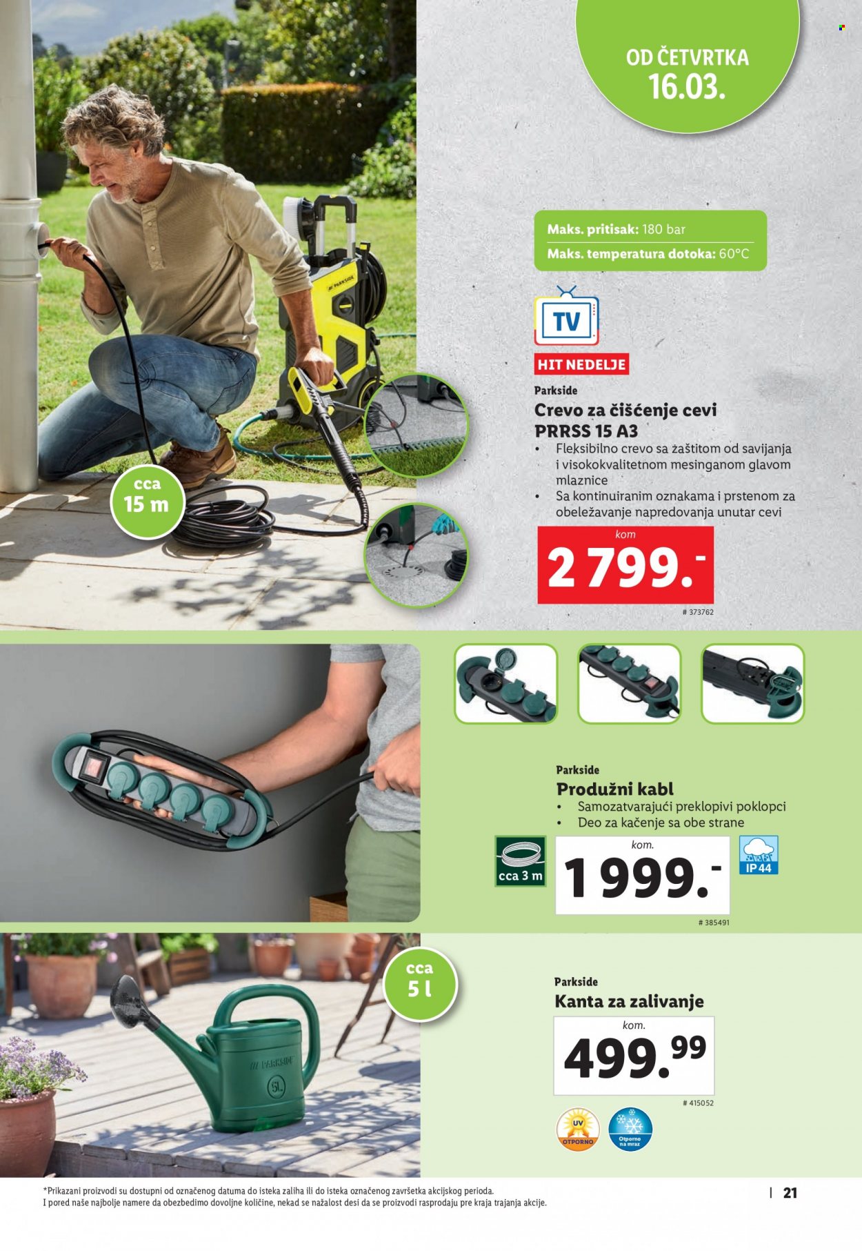 Lidl katalog. Stranica 21