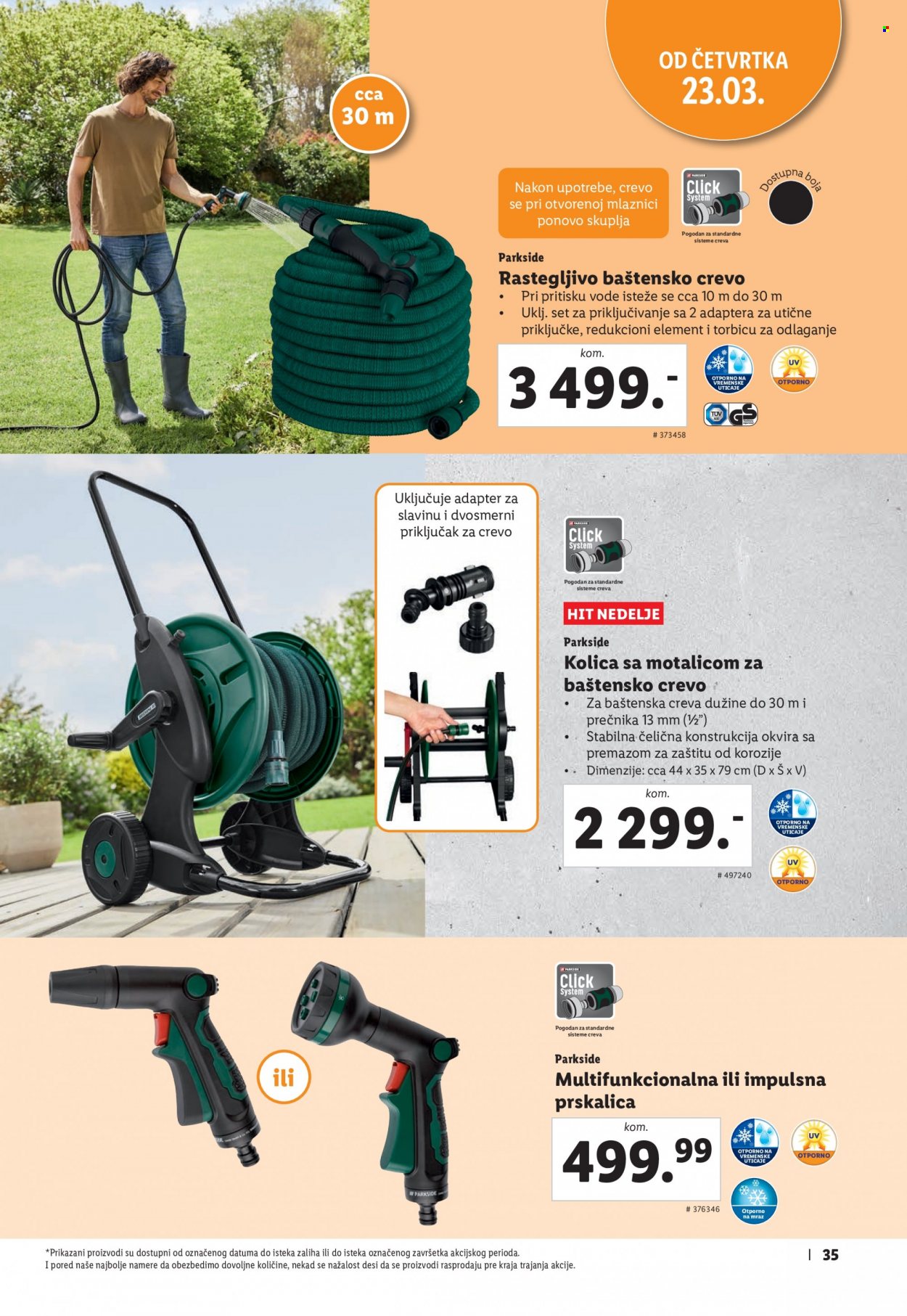 Lidl katalog. Stranica 35