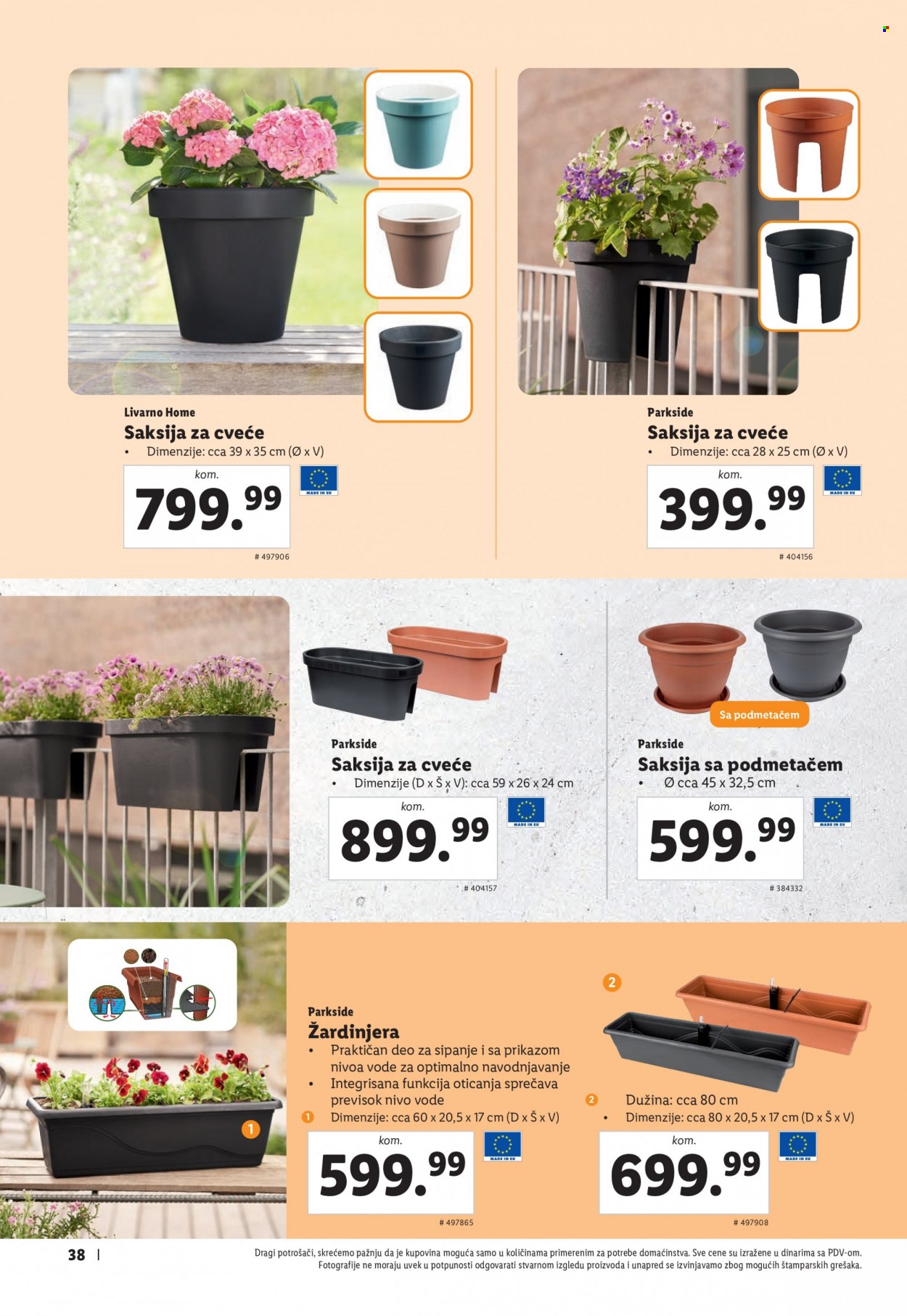 Lidl katalog. Stranica 38