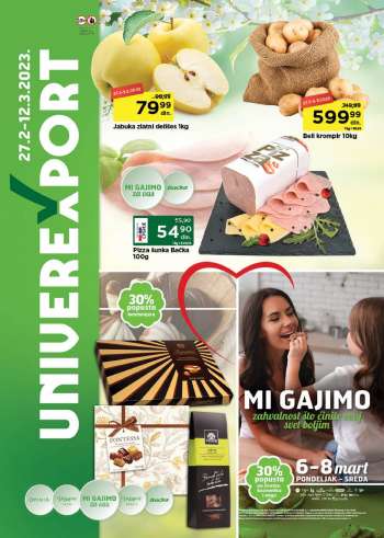 Univerexport katalog - 27.02.2023 - 12.03.2023.