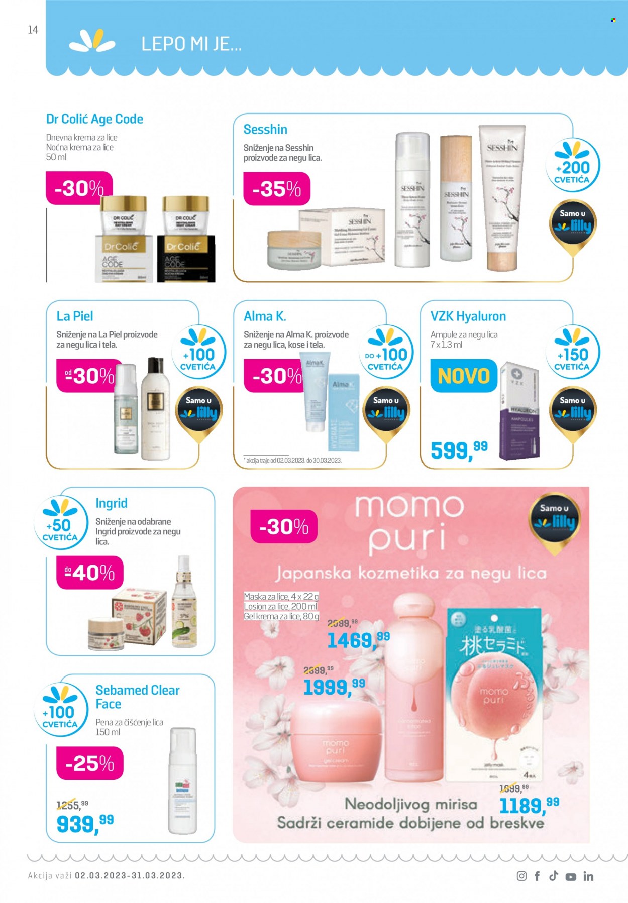 Lilly Drogerie katalog - 01.03.2023 - 31.03.2023. Stranica 14