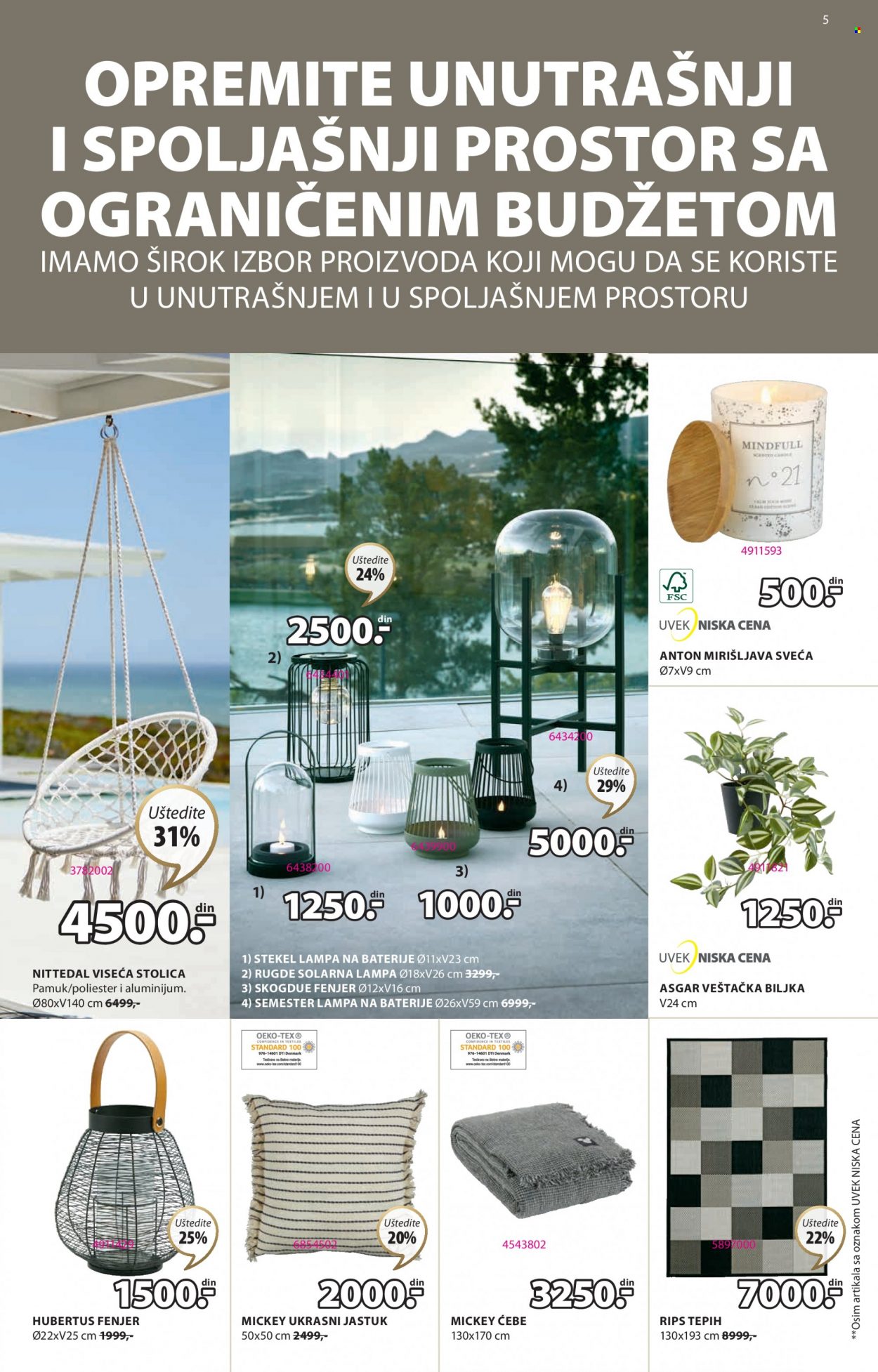 JYSK katalog • NEDELJNE PONUDE • Od 02.03. strana 5