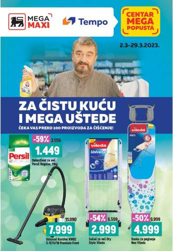 Mega Maxi katalog - 02.03.2023 - 29.03.2023.