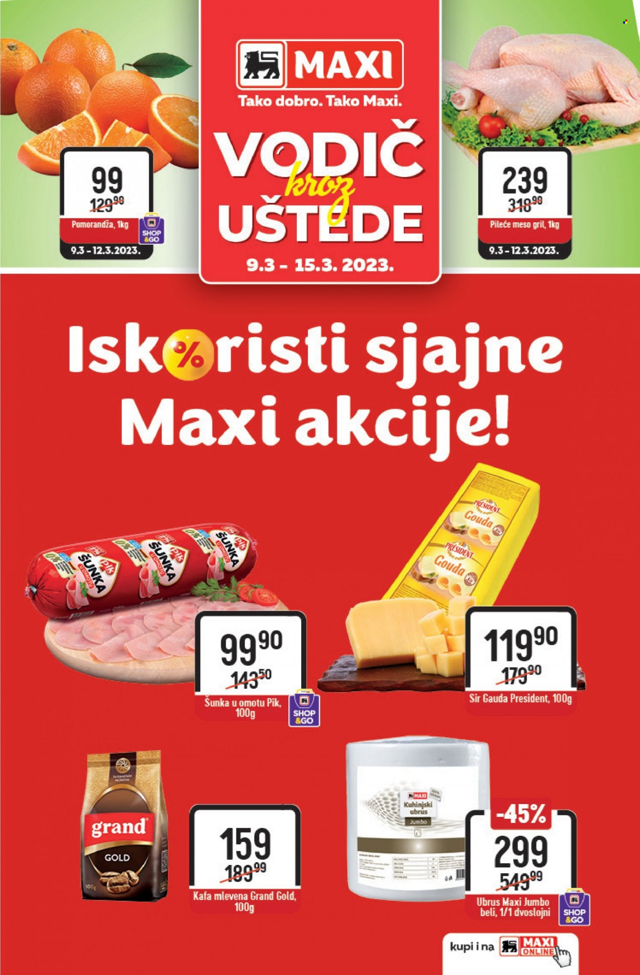 Maxi katalog - 09.03.2023 - 15.03.2023. Stranica 1