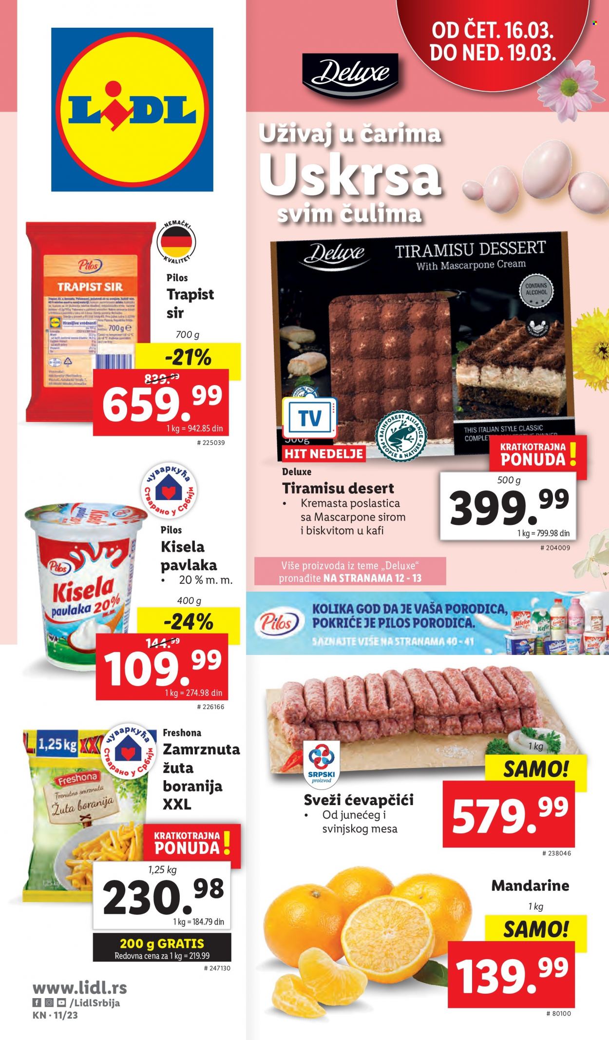 Lidl katalog - 16.03.2023 - 22.03.2023. Stranica 1