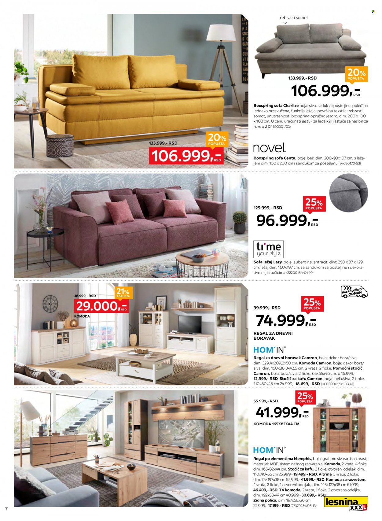 Lesnina XXXL katalog - 13.03.2023 - 02.04.2023. Stranica 7