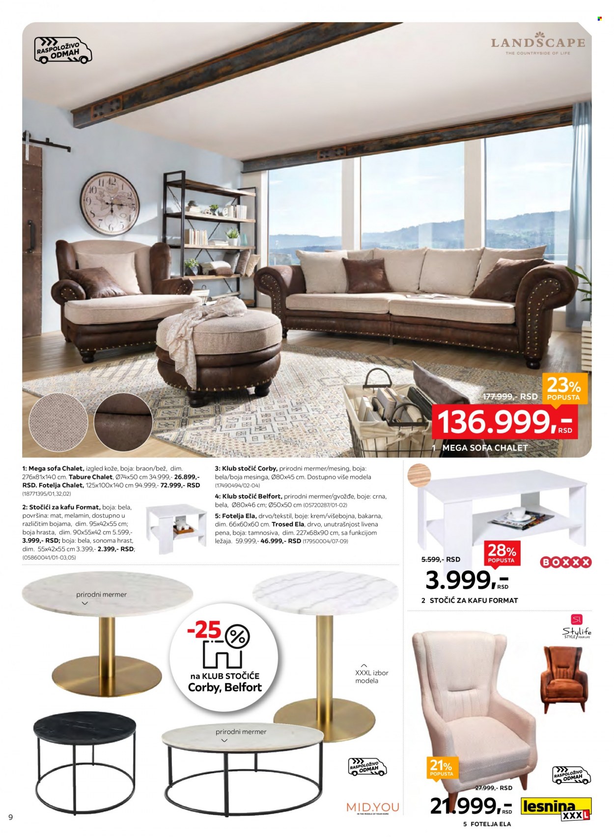 Lesnina XXXL katalog - 13.03.2023 - 02.04.2023. Stranica 9
