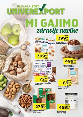 Univerexport katalog - 16.03.2023 - 14.04.2023.