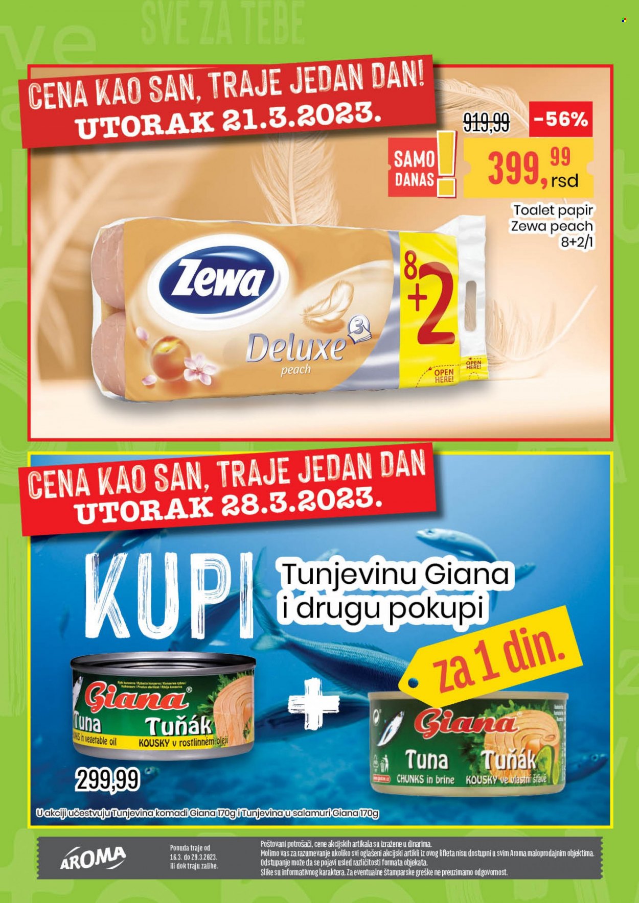 Aroma Market katalog - 16.03.2023 - 29.03.2023. Stranica 16