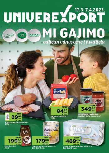 Univerexport katalog - 17.03.2023 - 07.04.2023.