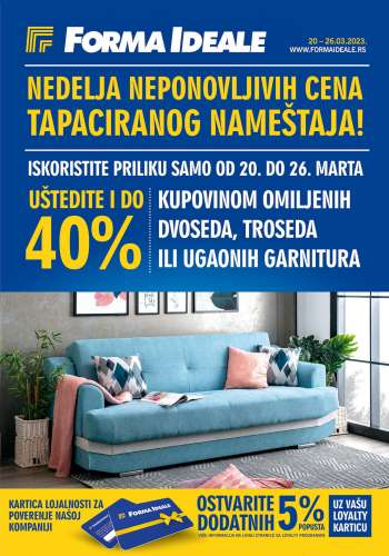 Forma Ideale katalog - 20.03.2023 - 26.03.2023.