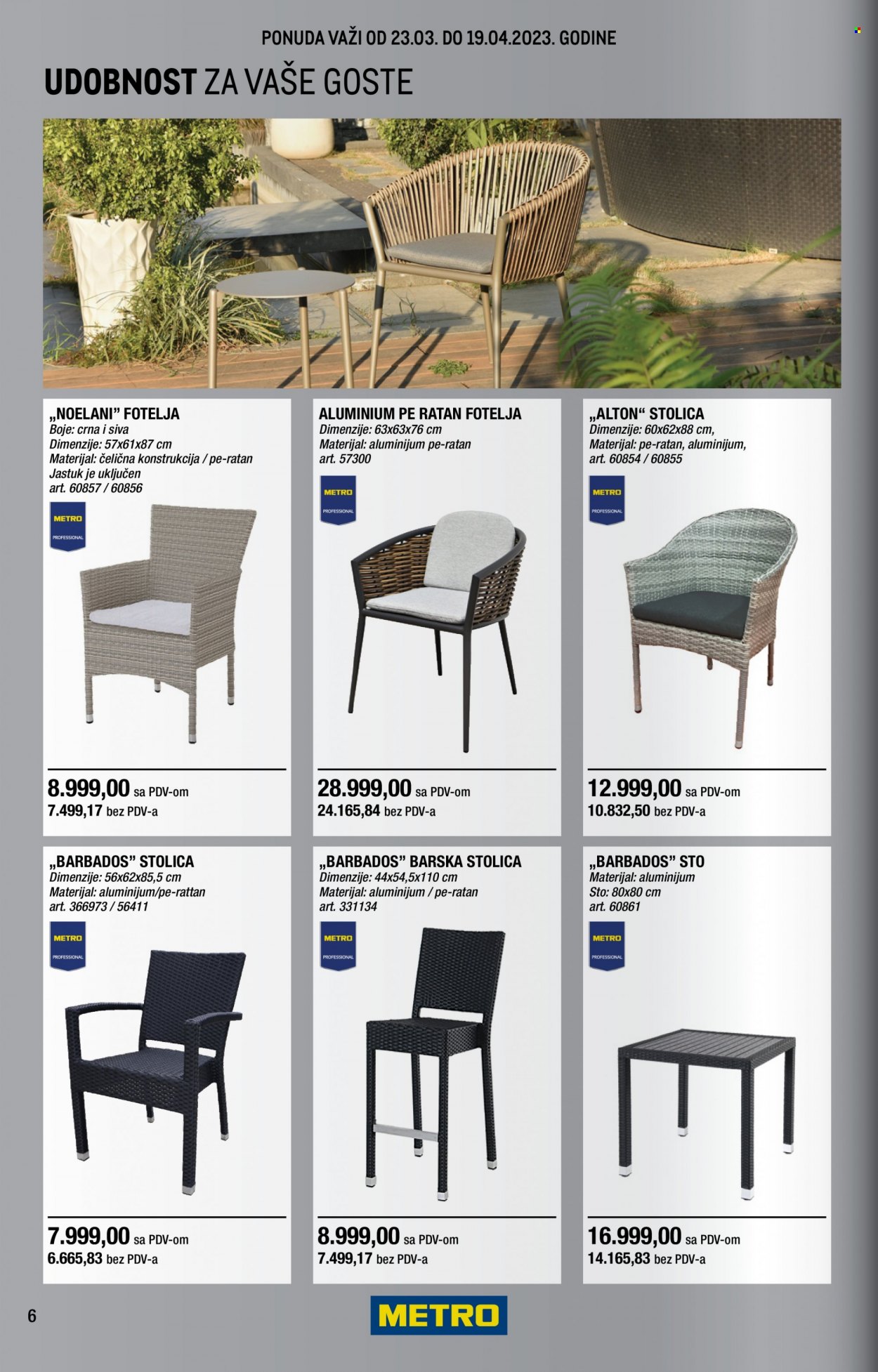 Metro katalog - 23.03.2023 - 19.04.2023. Stranica 6