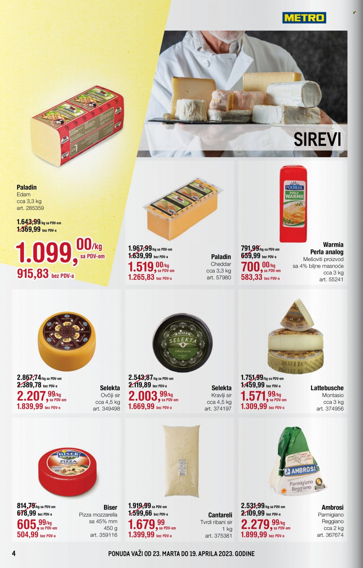 Metro katalog - 23.03.2023 - 19.04.2023. Stranica 4
