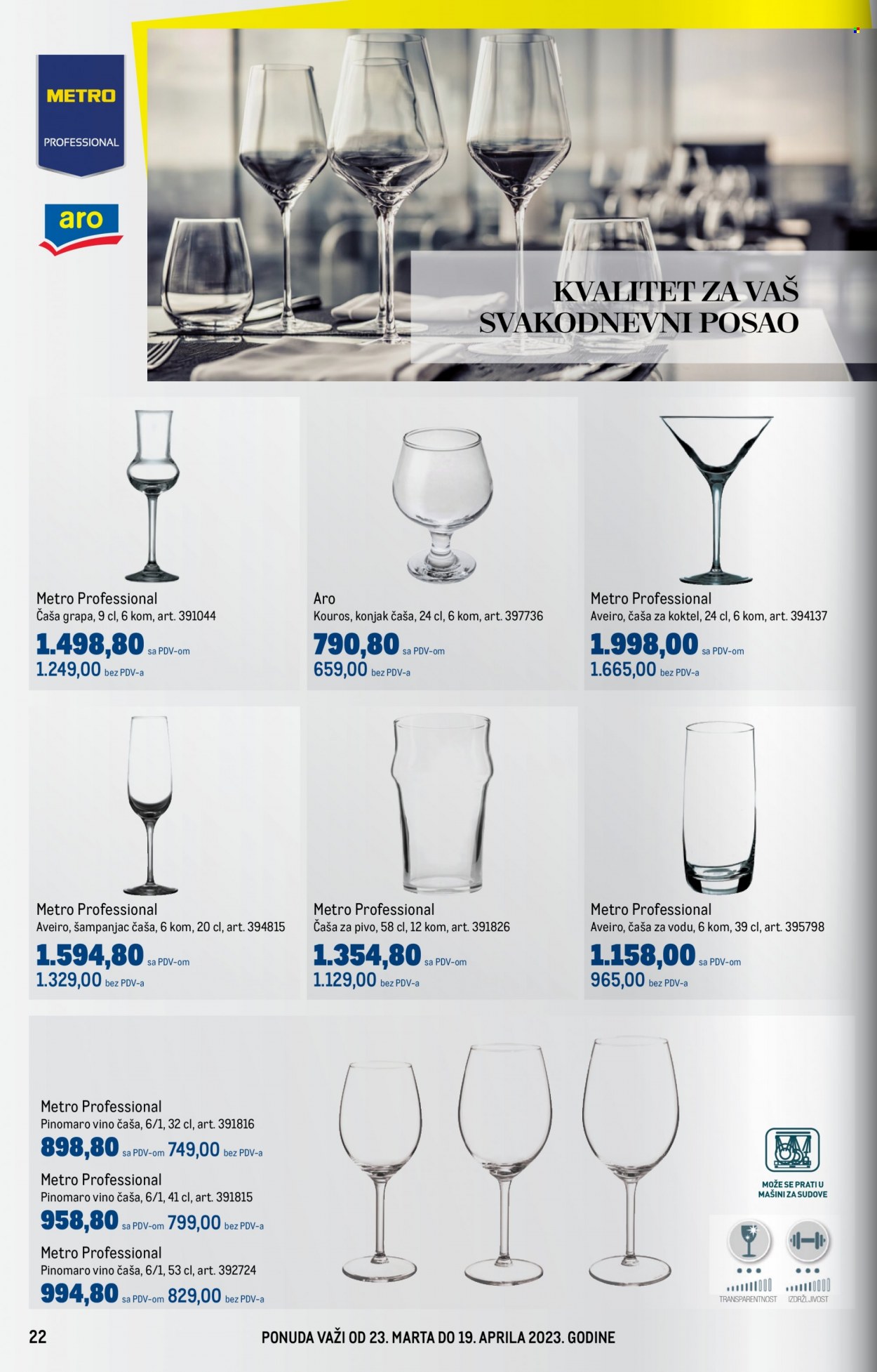 Metro katalog - 23.03.2023 - 19.04.2023. Stranica 22