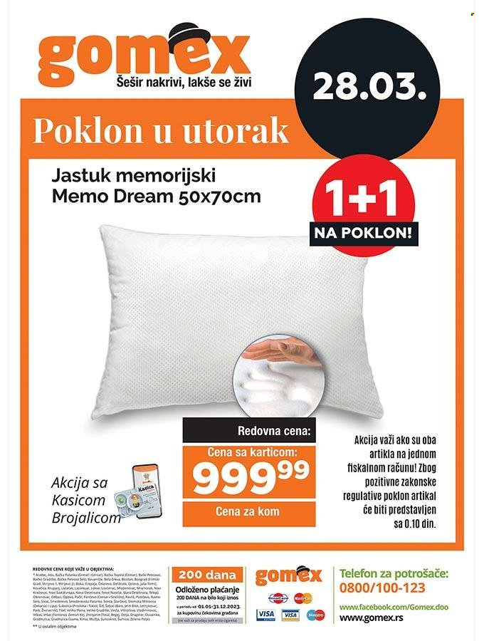 Gomex katalog - 28.03.2023 - 28.03.2023. Stranica 1