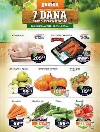 Gomex katalog - 22.03.2023 - 28.03.2023.