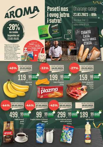 Aroma Market katalog - 23.03.2023 - 29.03.2023.
