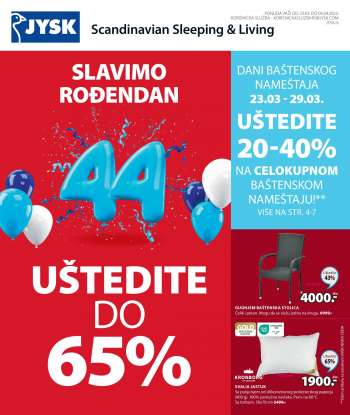 JYSK katalog - 23.03.2023 - 05.04.2023.