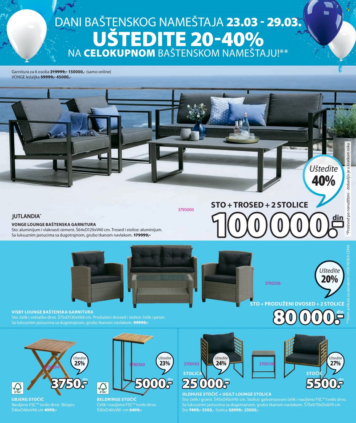 JYSK katalog - 23.03.2023 - 05.04.2023. Stranica 7