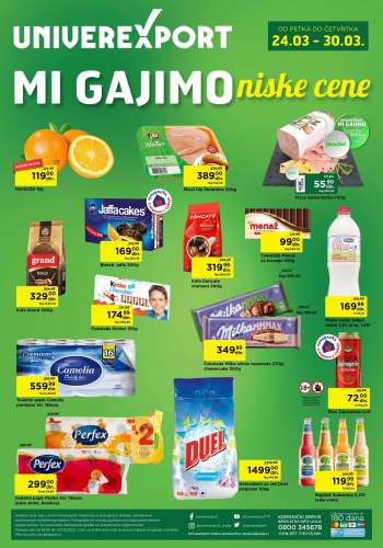 Univerexport katalog - 24.03.2023 - 30.03.2023.