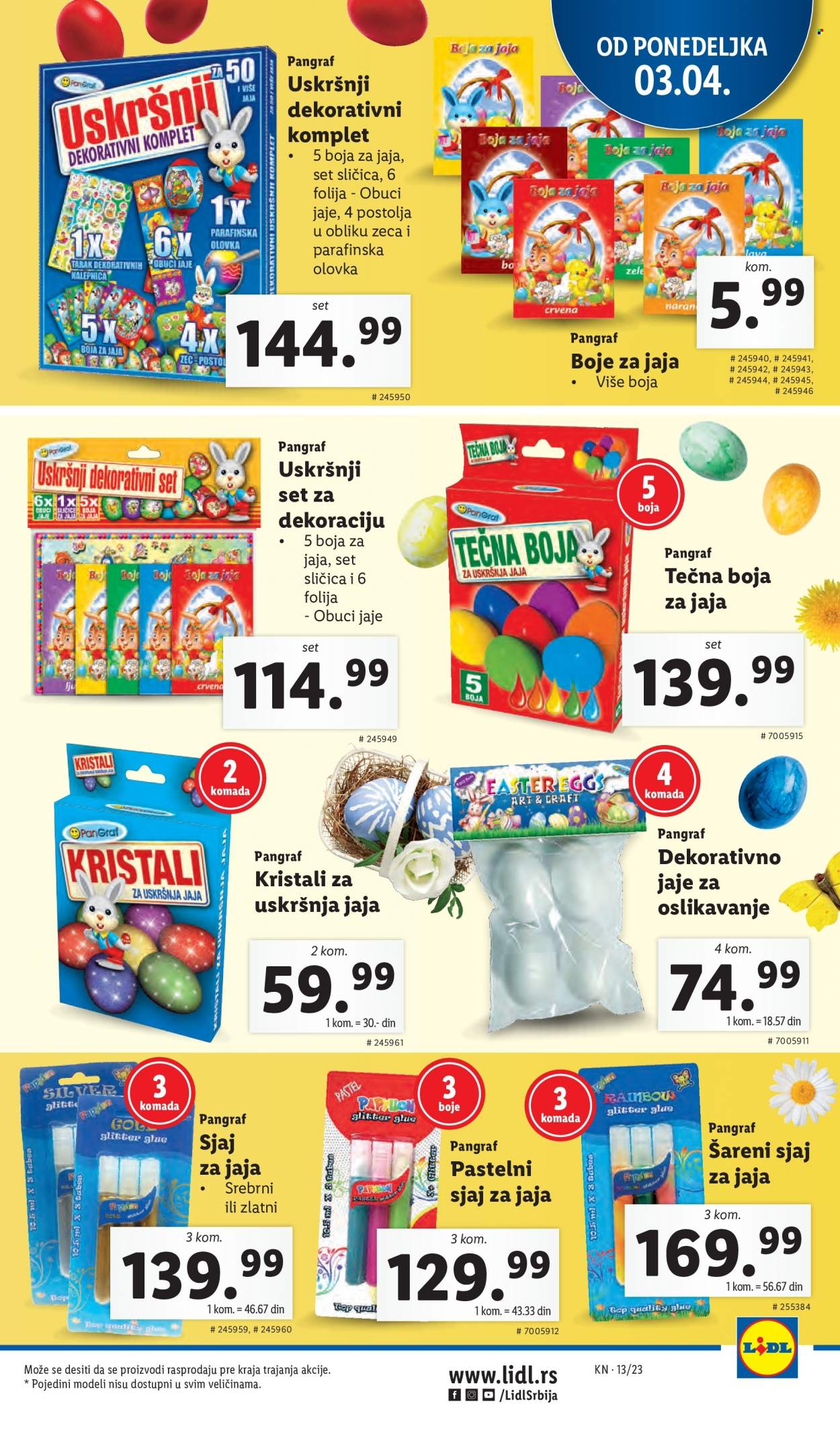 Lidl katalog - 30.03.2023 - 05.04.2023. Stranica 47