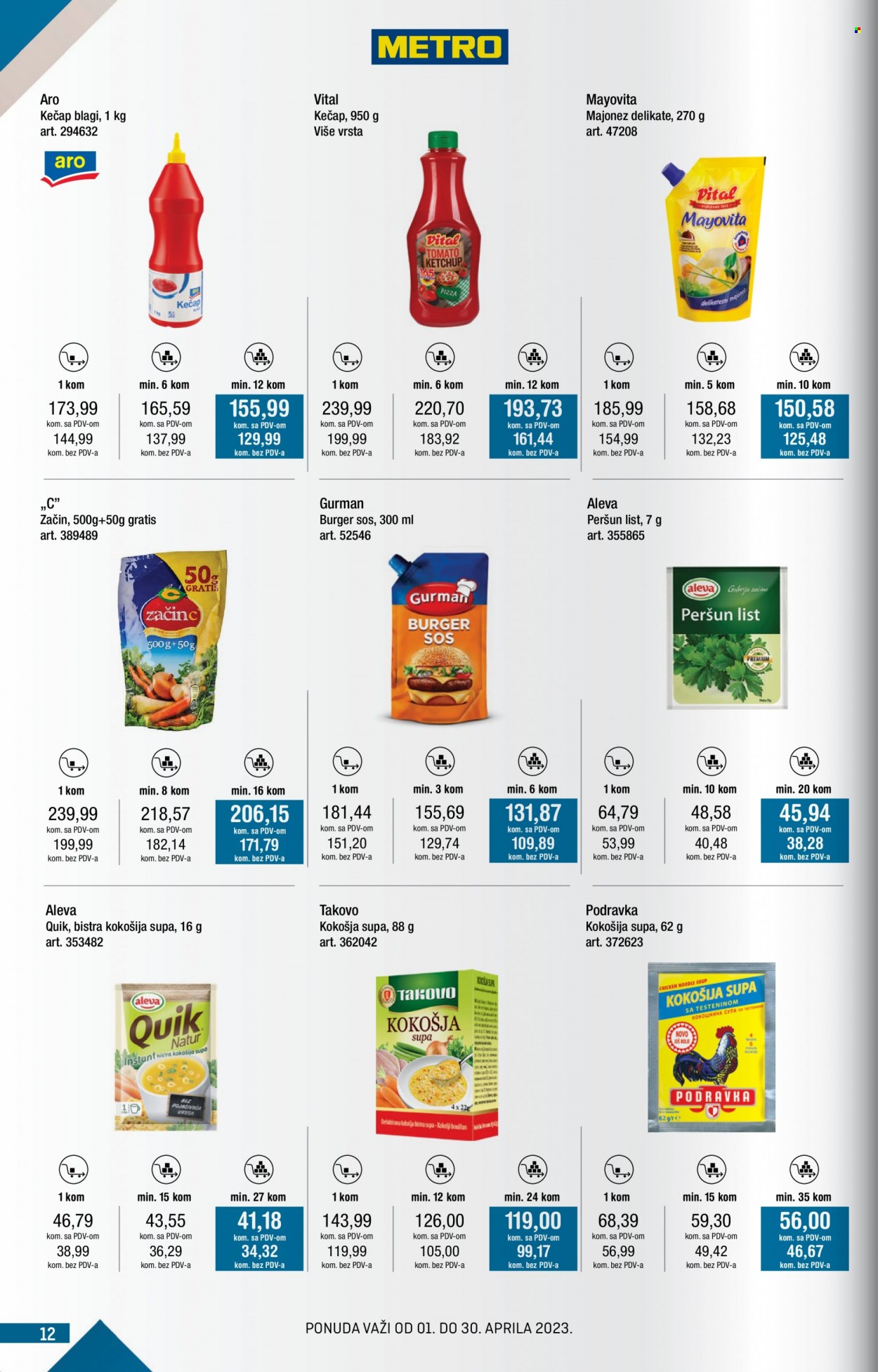 Metro katalog - 01.04.2023 - 30.04.2023. Stranica 12