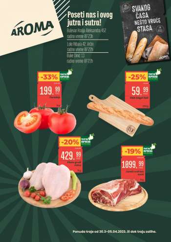 Aroma Market katalog - 30.03.2023 - 05.04.2023.