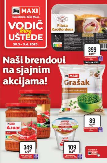 Maxi katalog - 30.03.2023 - 05.04.2023.