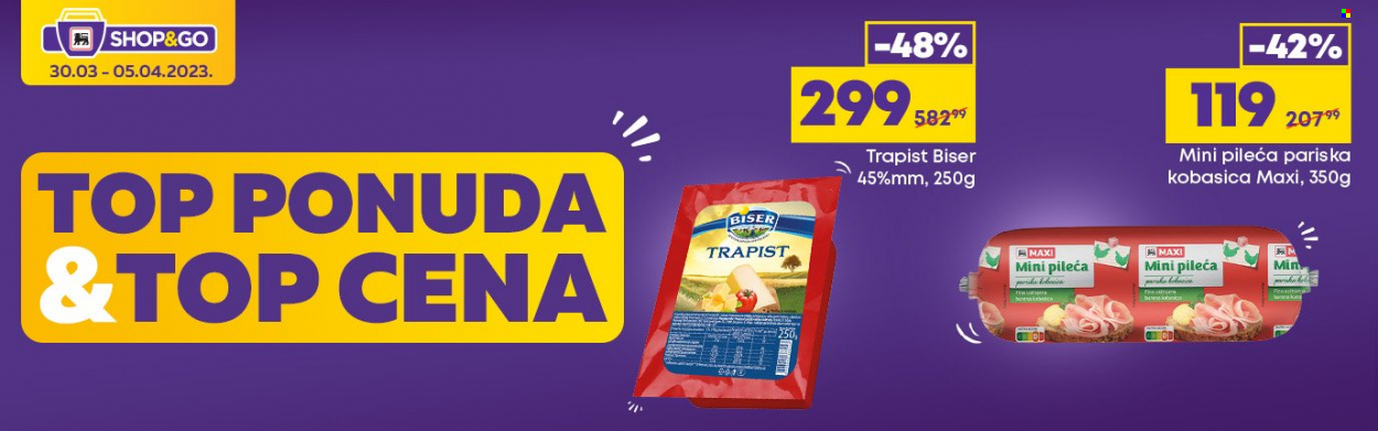 Shop & Go katalog - 30.03.2023 - 05.04.2023. Stranica 1