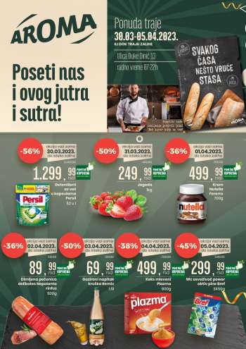 Aroma Market katalog - 30.03.2023 - 05.04.2023.
