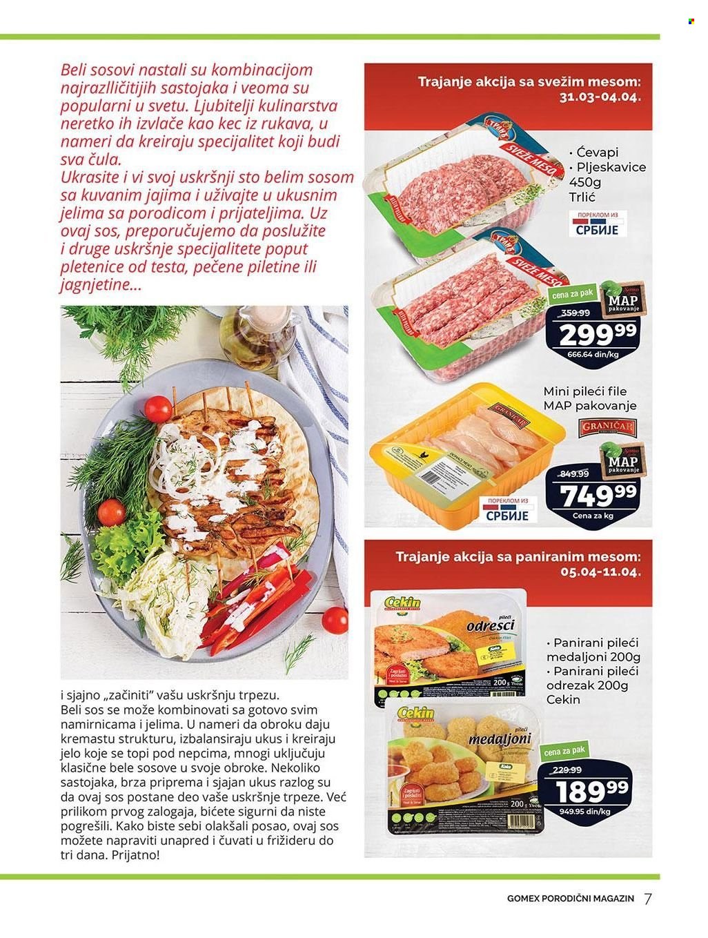 Gomex katalog - 31.03.2023 - 20.04.2023. Stranica 7