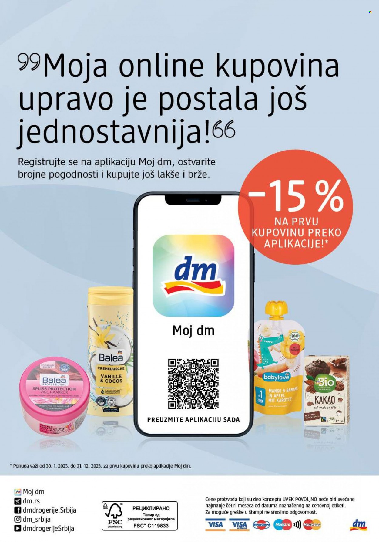 dm drogerie katalog - 01.04.2023 - 30.04.2023. Stranica 40