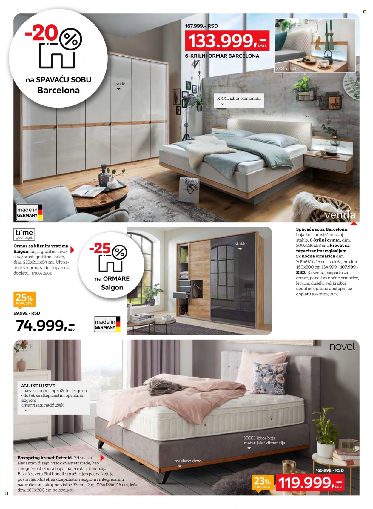 Lesnina XXXL katalog - 03.04.2023 - 30.04.2023. Stranica 8