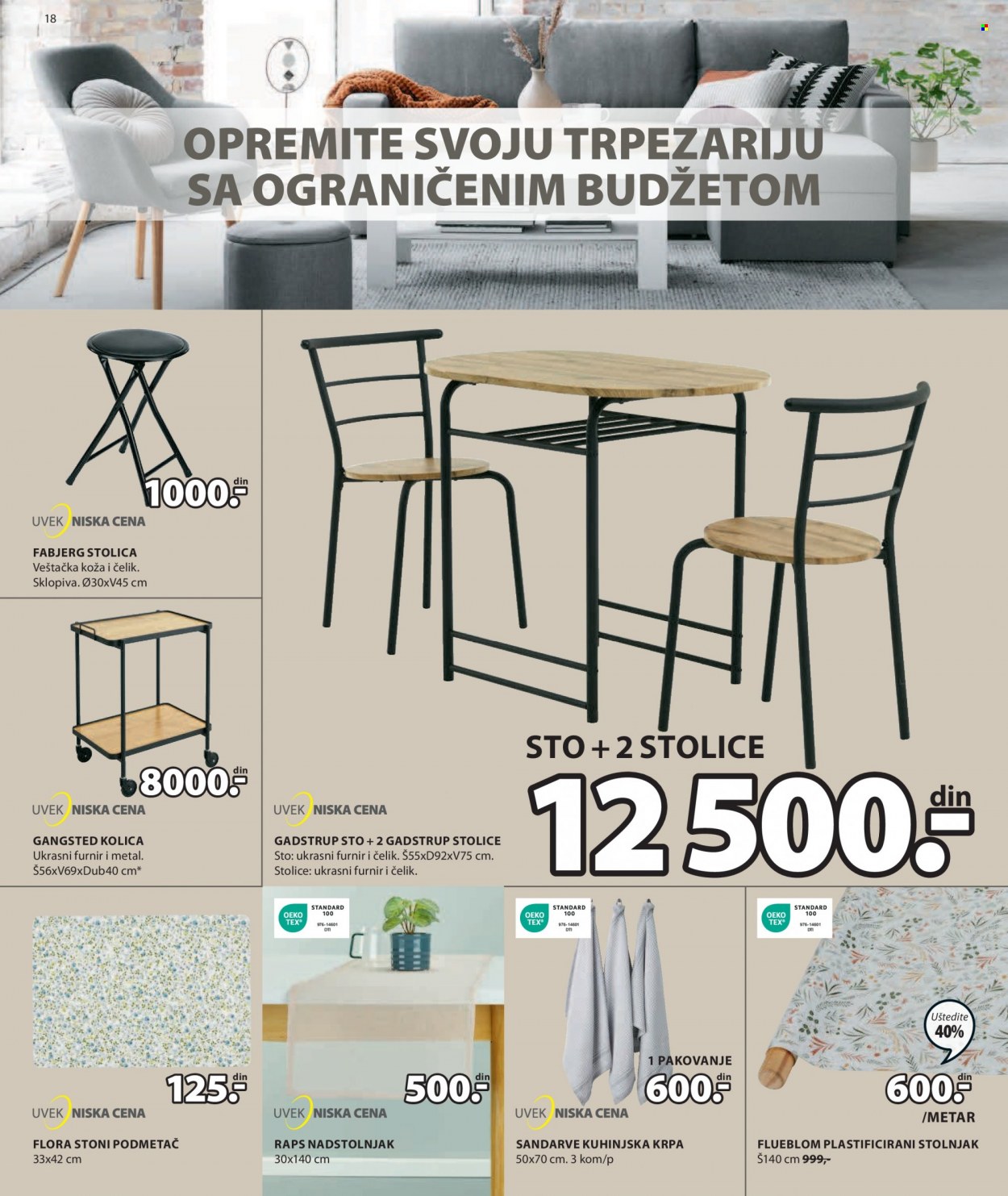 JYSK katalog - 06.04.2023 - 19.04.2023. Stranica 18
