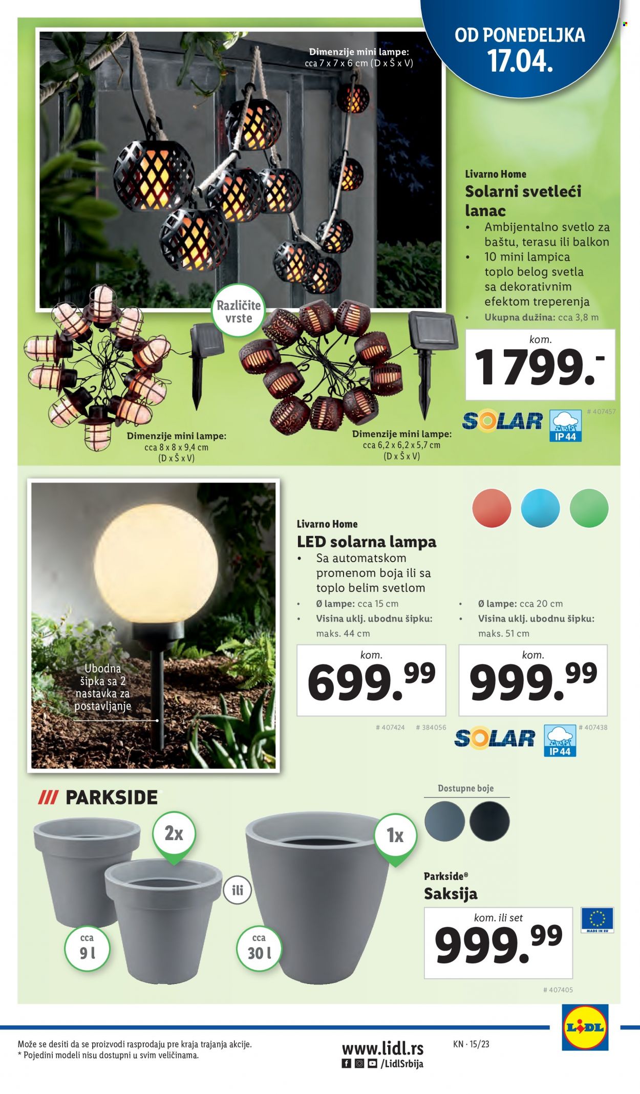 Lidl katalog - 13.04.2023 - 19.04.2023. Stranica 45