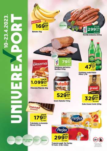 Univerexport katalog - 10.04.2023 - 23.04.2023.