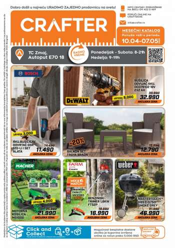 Crafter katalog - 10.04.2023 - 07.05.2023.