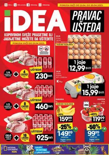 Idea katalog - 13.04.2023 - 20.04.2023.