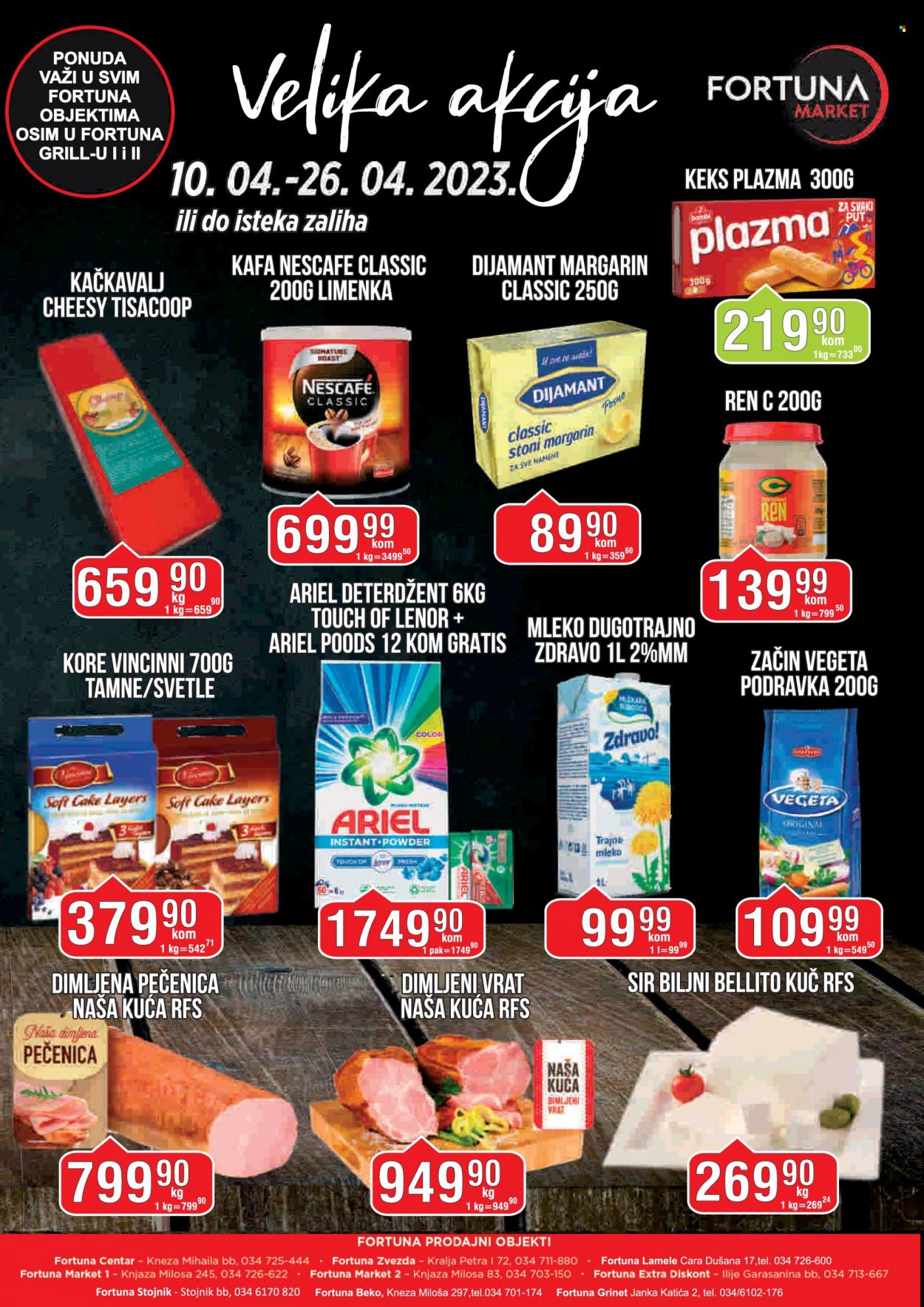 Fortuna Market katalog - 10.04.2023 - 26.04.2023. Stranica 1